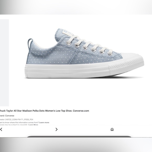 🌸Converse Women’s All Star Madison Low Tops - Picture 11 of 11